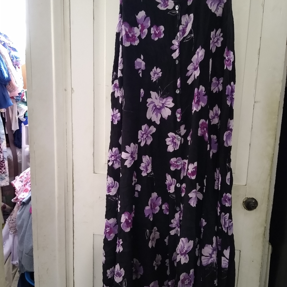 Denim 24/7 Tank maxi dress size 1X